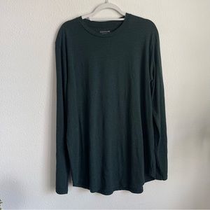 Goodlife Brand Long Sleeve Heather Tee T Shirt